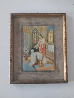 “First Communion Souvenir Holy Picture in Frame, Ophalen of Verzenden