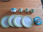 Mepal Rösti campingservies lichtblauw/lichtgroen, Caravans en Kamperen, Kampeeraccessoires, Ophalen of Verzenden