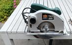 Hand cirkelzaag Topcraft TKS 1200, Doe-het-zelf en Verbouw, Gereedschap | Zaagmachines, Ophalen, Gebruikt, Cirkelzaag, 30 tot 70 mm