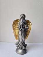 Tinnen Aartsengel met Gouden Vleugels, Ophalen of Verzenden
