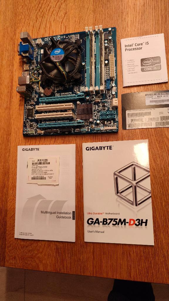 Moederbord, Computers en Software, Moederborden, Gebruikt, Intel, DDR3, Ophalen