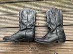 Loblan Cowboylaarzen Leer Zwart Maat 41, Hoge laarzen, Zwart, Ophalen of Verzenden, Gedragen