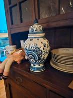 Delftsblauwe handgeschilderde vaas, Ophalen