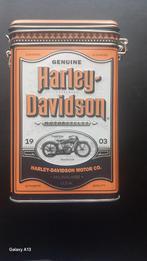 Harley davidson blik, Verzamelen, Blikken, Ophalen, Zo goed als nieuw, Koek(jes), Overige merken