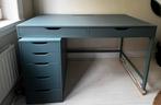 Ikea bureau en kastje ‘Alex’, Ophalen, Zo goed als nieuw, Bureau