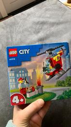 Lego city brandweer helikopter, Complete set, Ophalen of Verzenden, Lego, Zo goed als nieuw