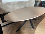 Ovale eettafel – visgraat | NIEUW | Metalen onderstel, Huis en Inrichting, Tafels | Eettafels, Ophalen, Overige materialen, 150 tot 200 cm