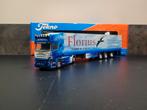 Tekno Scania Hans de Laat Florius, Hobby en Vrije tijd, Modelauto's | 1:50, Ophalen of Verzenden, Zo goed als nieuw, Bus of Vrachtwagen