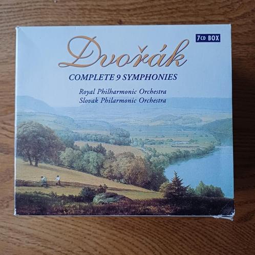 CD’s Dvorak – Complete 9 symphonies, Cd's en Dvd's, Cd's | Klassiek, Gebruikt, Overige typen, Boxset, Ophalen of Verzenden