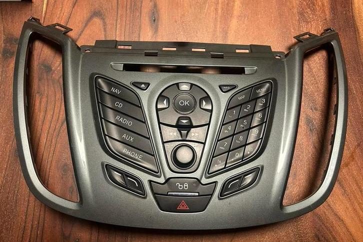 Ford C-Max / Focus III Radio Bedieningspaneel incl. Radio, Auto-onderdelen, Dashboard en Schakelaars, Ford, Gebruikt, Ophalen of Verzenden