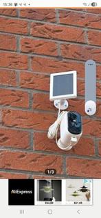 Arlo beveiligingscamera met zonnepaneel, Huis en Inrichting, Deurbellen, Ophalen of Verzenden, Ingebouwde camera, Zo goed als nieuw