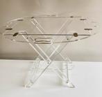 Jaren 80 design plexiglas bijzettafel, Ophalen of Verzenden, Huis en Inrichting