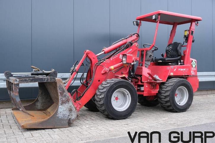 Weidemann 1250 (bj 2005), Zakelijke goederen, Machines en Bouw | Kranen en Graafmachines, Wiellader of Shovel