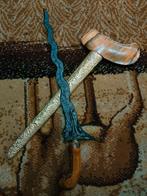 Antieke Kris Sabuk Inten 11 Luk Pamor Lar Gangsir Solo SVC15, Verzenden