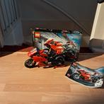 Lego Technic 42107 Ducati Panigale V4 R, Ophalen of Verzenden, Zo goed als nieuw, Complete set, Lego