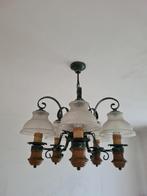 Vintage retro kroonluchter, Huis en Inrichting, Lampen | Kroonluchters, Ophalen of Verzenden, Gebruikt