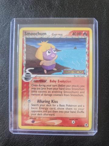 Pokemon Smoochum delta species Dragon Frontiers stamped beschikbaar voor biedingen