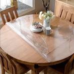 Nieuwe transparante tafel kleden laatste maten, Ophalen of Verzenden, Nieuw, Rond