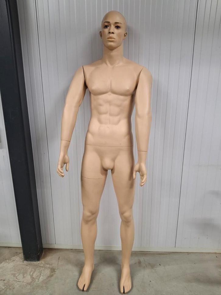 Heren Etalagepop 190cm - Kleine Beschadiging, Hobby en Vrije tijd, Naaien en Fournituren, Gebruikt, Paspop, Ophalen