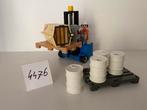 Playmobil 4476 Heftruck met Vaten en Figuur, Ophalen of Verzenden, Zo goed als nieuw, Jongen of Meisje