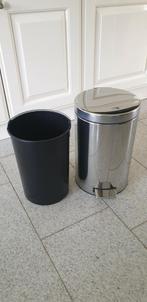 Brabantia prullenbak, Minder dan 50 cm, Gebruikt, Ophalen