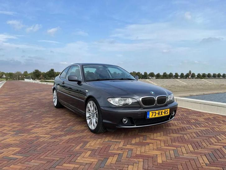 BMW 3-serie 325Ci | e46 2005 | Stahlgrau, Auto's, BMW, Particulier, 3-Serie, ABS, Airbags, Airconditioning, Alarm, Android Auto