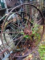 Karrewiel karrenwiel wagenwiel spinnewiel stalraam- wiel, Ophalen, Nieuw