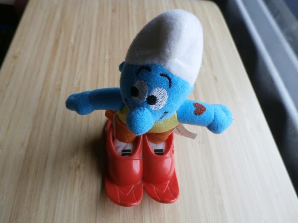 Smurf op ski + mc donalds + 1/2000 + ski smurf + 7,50 +, Ophalen of Verzenden, Zo goed als nieuw