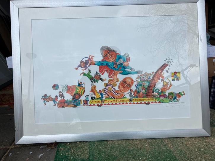 Ontwerptekening Rini Hagenaars BC variant, Antiek en Kunst, Kunst | Tekeningen en Foto's, Ophalen