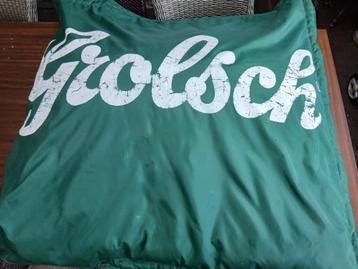 zeldzaam !!! zitzak van Grolsch 135 x 138 cm groot. beschikbaar voor biedingen