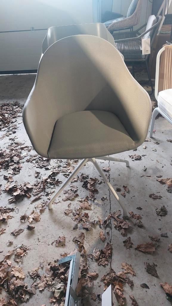 6 Nieuwe Beach7 Draaibare Stoelen - Muisgrijs, Huis en Inrichting, Stoelen, Ophalen of Verzenden