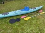 Kayak kajak Wilderness Systems sealution XL Harry Tieken, Watersport en Boten, Ophalen, Gebruikt, Eén persoon, Met peddels