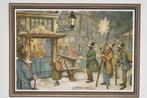 Driekoningen - Anton Pieck, Verzamelen, Foto's en Prenten, Verzenden, Zo goed als nieuw, Prent