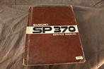 Suzuki SP370 1978 motorcycle service manual SP 370, Motoren, Ophalen of Verzenden, Suzuki