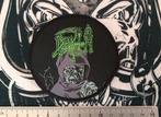 Death  vrij zeldzame 1989 vintage Leprosy patch d198 metal, Verzenden, Zo goed als nieuw, Kleding