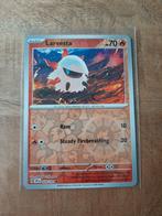 Larvesta #24, Reverse Holo, Pokemon Surging Sparks, Ophalen of Verzenden, Nieuw, Losse kaart