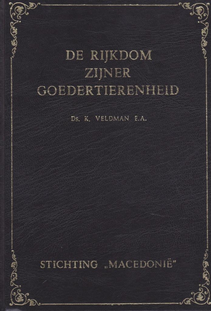 Ds.K.Veldman e.a. - De Rijkdom Zijner Goedertierenheid, Boeken, Godsdienst en Theologie, Gelezen, Ophalen of Verzenden