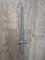 Wo1/Wo2 M1891 Carcano bajonet bodemvondst, Ophalen of Verzenden, Landmacht, Overige gebieden, Mes of Dolk