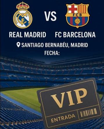  VIP Hospitality & Tickets Real Madrid 2025/2026 VIP Hosp. beschikbaar voor biedingen