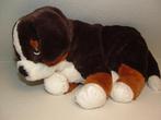IKEA HOND HOPPIG PLUCHE DONKERBRUIN/BRUIN MET WITTE SNUIT, Verzenden, Nieuw, Hond