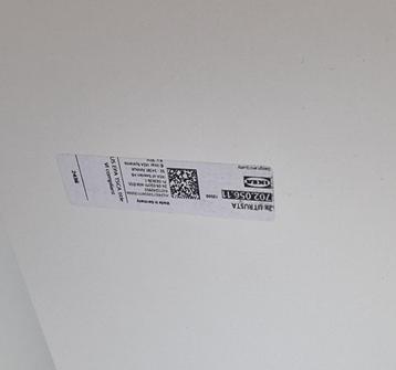 1x utustra plank voor metod kast 80 b 60 d - afbeelding 2