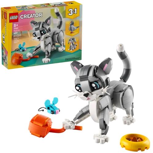 Lego Creator Speelse kat (31163) NIEUW, Kinderen en Baby's, Speelgoed | Duplo en Lego, Nieuw, Lego, Complete set, Ophalen of Verzenden