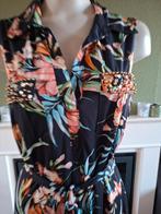 K-Design K design blauw mouwloos jurk L gratis verz, K-design, Maat 42/44 (L), Zo goed als nieuw, Knielengte