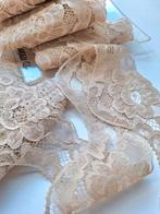 1 haspel met 10 meter, zeer mooi breed beige kant, Ophalen of Verzenden, Nieuw, Kant