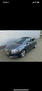Audi A3 1.4 Tfsi 92KW Sportback S-tronic 2010 Grijs, Auto's, Audi, 125 pk, 74 €/maand, Zwart, 4 cilinders