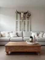 India salontafel - Boho Ibiza - Stoer robuust hout, Ophalen, Gebruikt, 100 tot 150 cm, 50 tot 100 cm