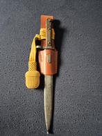 Steyr M95 Bajonet met Schede, Ophanger en Troddel, Ophalen of Verzenden, Landmacht, Overige gebieden, Mes of Dolk