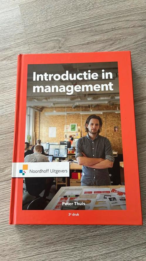 Peter Thuis - Introductie in management, Boeken, Economie, Management en Marketing, Zo goed als nieuw, Ophalen of Verzenden