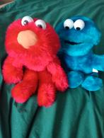 Elmo en Koekiemonster Knuffels, Ophalen of Verzenden, Zo goed als nieuw, Overige typen