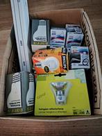 Doos met diverse gloeilampen en halogeenlampen, Ophalen, Nieuw, Minder dan 30 watt, E27 (groot)